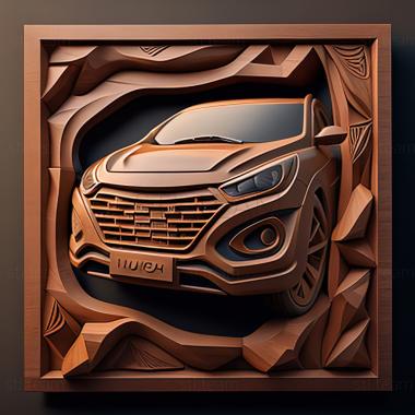 3D модель Hyundai HB20 (STL)